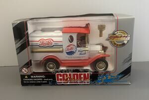 PEPSI COLA Golden Classic Gift Bank Die Cast VINTAGE Delivery Truck NOS